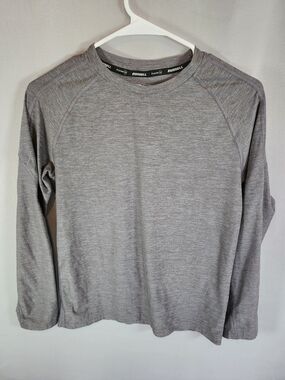 Russell Athletic Men’s Long Sleeve Crew - Light Gray Heather